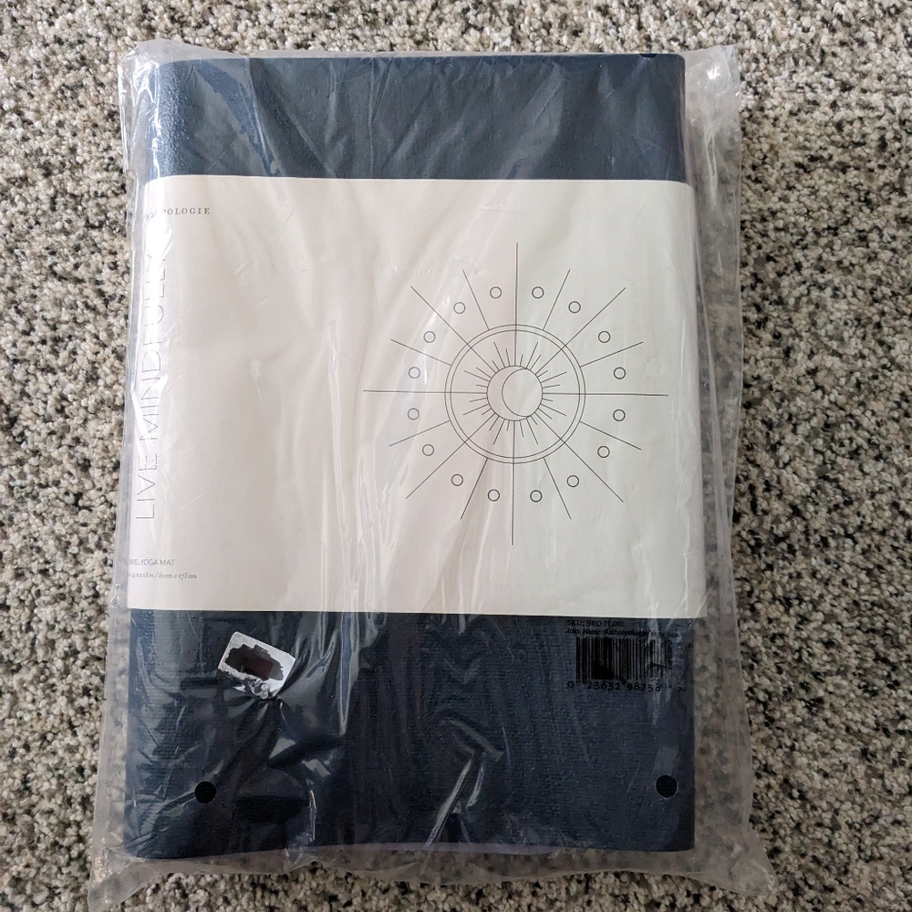 Anthropologie Fold Up Yoga Mat